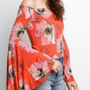 We The Free / Free People Birds Of Paradise Top - Size Large